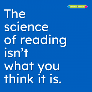 science of reading